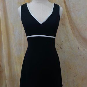 Black Vintage bebe Mini Dress
